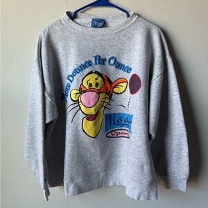 VTG Gray Tigger Sport WomensSweater